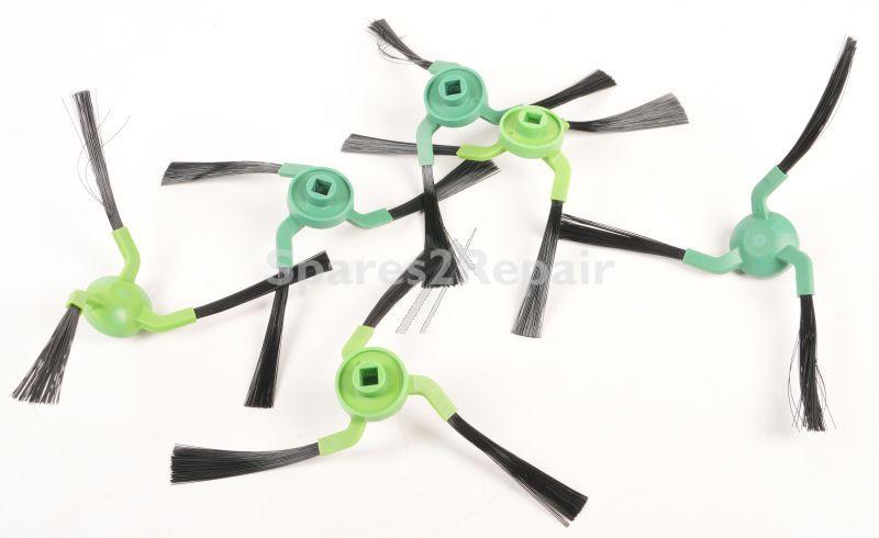 Irobot Vacuum Cleaner Accessory Kit - 4849941 Double Side Brushes For Roomba Robots Max 705 Combo Pack Of 6