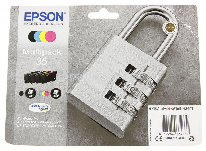 Epson Cartridge - 35 C13t35864010 Ink Cartridges Multipack Bk-c-m-y