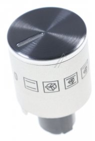 Button - C00503897 481010864794 Knob Push-push 12 Positions [Whirlpool Indesit]