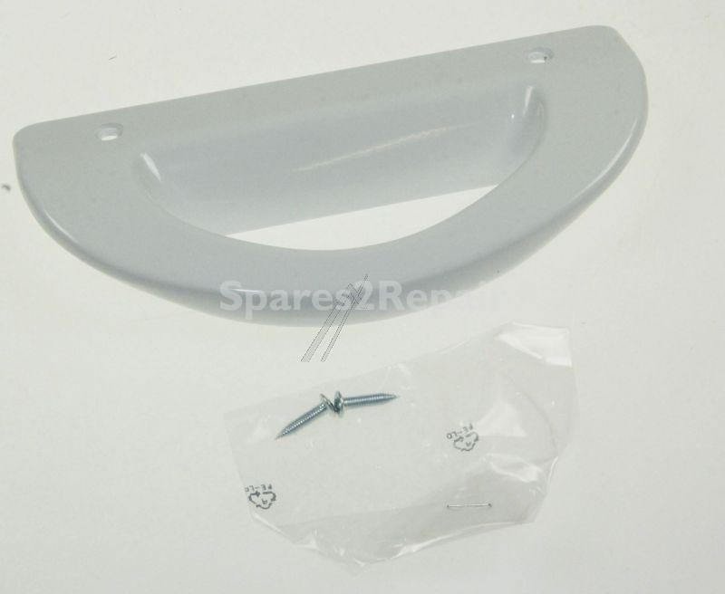 Fridge Door Handles - 960012896 Handle White Complete [Electrolux Aeg]