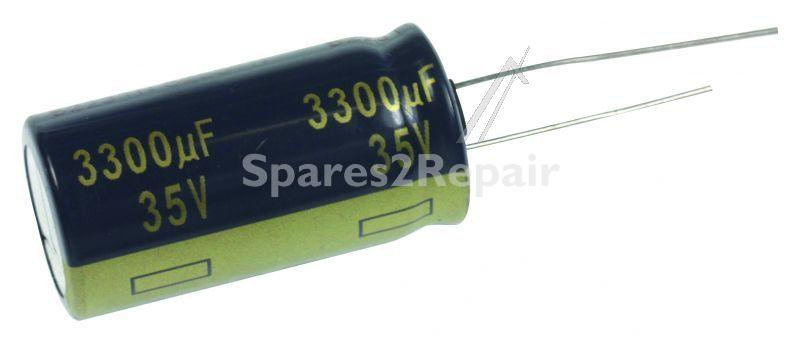 Panasonic 35v Radial Electrolytic 105 De - 3300uf-35v Eeufc1v332 El-cap Radial Pan 105° 18x35 5mm -rohs-