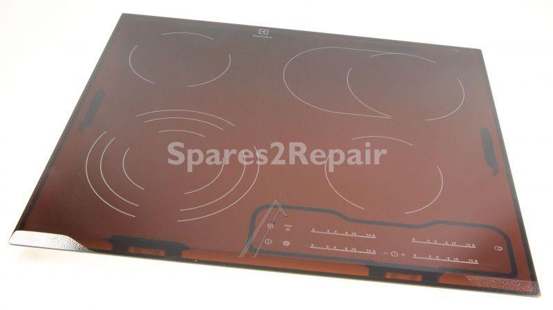 Ceramic Surface - 5551121717 Cooking Top Black Electrolux 5 [Electrolux Aeg]