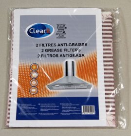 Brandt Cooker Hood Filter - As0019421 Grease Filter With Saturation Indicator