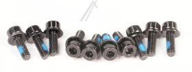 Segway Ninebot Screw - 14 01 0314 00 Hexagonal Cylindrical Head Flat Washer+ Blue-white Zinc Plating Screws Access Pack _mech Semi Finished Products_m4*12