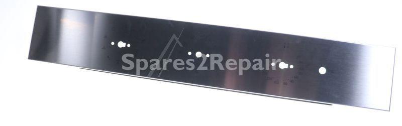 Operating Unit Screen - C00643447 Control Panel Inox [Whirlpool Indesit]