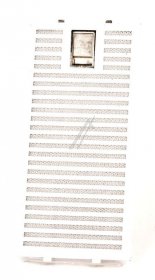 Metal Grease Trap - C00630654 488000630654 Cassette Filter X 124x254 [Whirlpool Indesit]