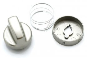 Control Knob - Cmg610-09 4909 01 9043383 Knob Cmg610-09 4909 01 Stainless Steel [Amica]