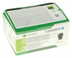 Lexmark Toner Cartridge - C242xc0 Toner Cartridge Cyan 3 5k