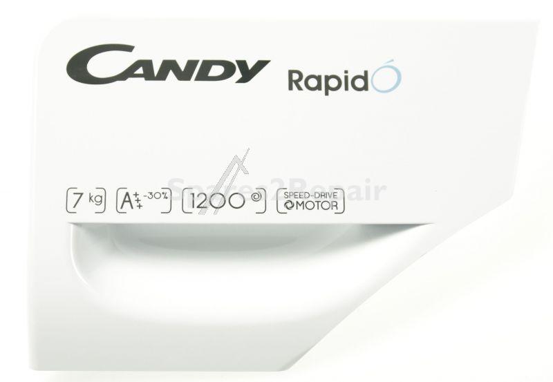 Detergent Dispenser Cover - 43029634 Detergent Dispenser Cover [Candy Hoover]