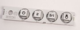 Faber Franke Roblin Appliance Switch - 133 0154 602 Keyboard Esz4v Silv 9 5x9 5 S s frk+g t