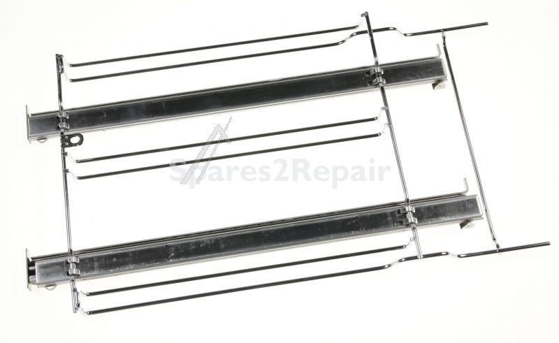 Hisense Gorenje Telescopic Slideout Oven Grills - 504355 Guides 60 Full Ext r Assembly 2-4 Endstop
