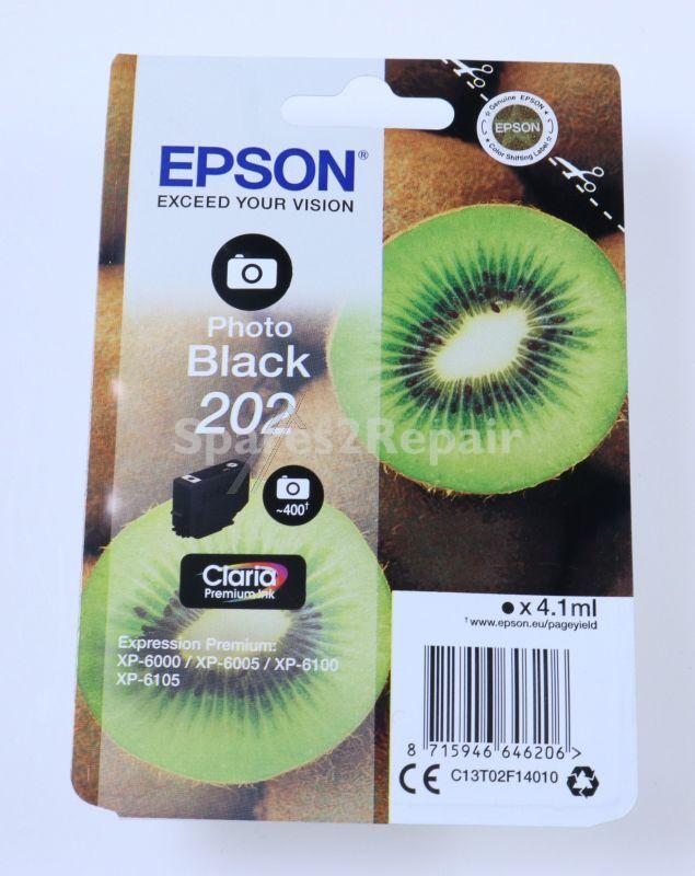 Epson Cartridge - 202 C13t02f14010 Epson Ink Photo Black 4 1ml