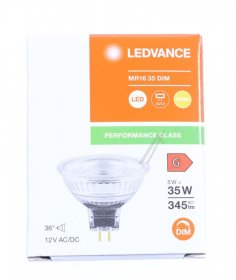 Ledvance Gu5,3-led-lamp - Led Mr16 Dim P 5w 927 Gu5 3 - LED MR163536 DI
