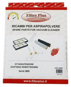 Filter Plus Vacuum Cleaners accessories - Accessory Set Filter+brushes+extractors Roomba 800 900 Series