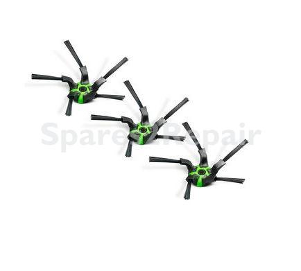 Irobot Vacuum Cleaner Nozzle - 4655989 Set Of 3 Corner Brushes For Roomba S Series
