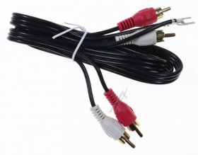 Sound United Stereo Cable Phono Plug - 941612506600s Rca Cable With Ground Wire For Turntable 1m