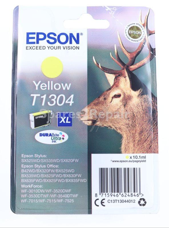Epson Cartridge - T1304xl C13t13044012 Ink Cartridge Yellow 10 1ml