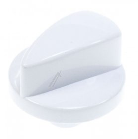 Button - C00145116 482000029993 Control Knob - White [Whirlpool Indesit]