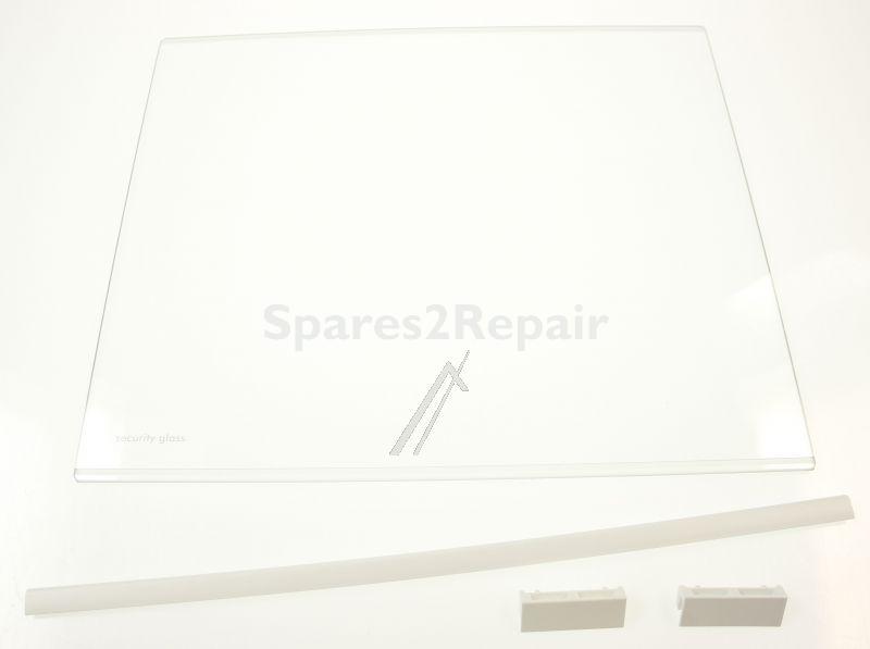 Glass Panel - 4055408670 Glass Shelf kit complete 418x3 [Electrolux Aeg]