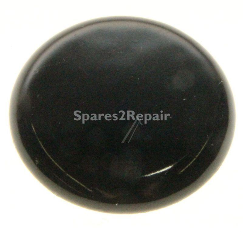 Mechanical Components - C00037762 482000026347 Burner Cap 37 Black [Whirlpool Indesit]