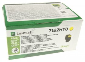 Lexmark Toner Cartridge - Tonerkartusche, Gelb, 3,5k