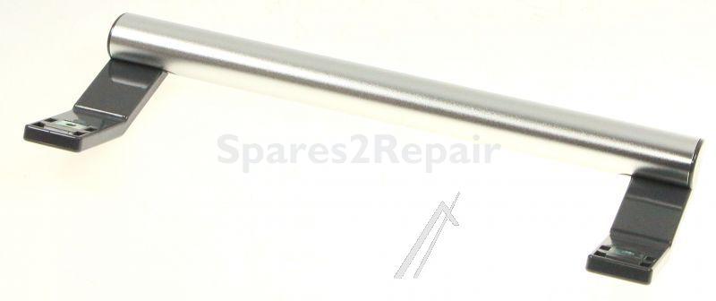 Fridge Door Handles - C00323032 480131100475 Door Handle Silver+allum [Whirlpool Indesit]