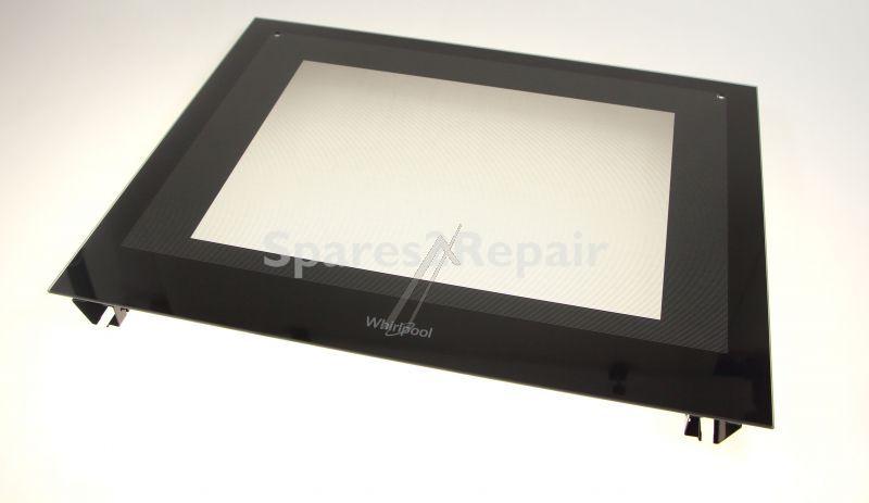 Glass Plate For Oven - C00509781 481011103063 Inspection Glass [Whirlpool Indesit]