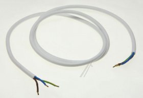 Mains Power Lead - 32005226 Power Cord (unplugged white) [Vestel]