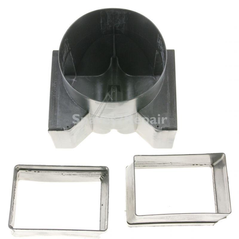 Faber Franke Roblin Extractor Hose - 133 0018 362 Lower Chimney Rect X Uap745