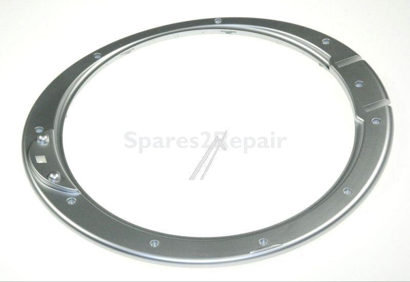 Flange Washing Machine Window - 8042324 Window Outer Ring Pd - Aluminum Matte [Amica]