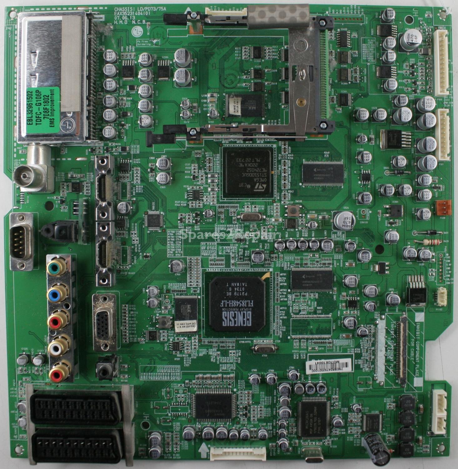 LG 50PC55 - Main AV - EBR34792321 - EAX35231404(0) - LD/PD73/75A