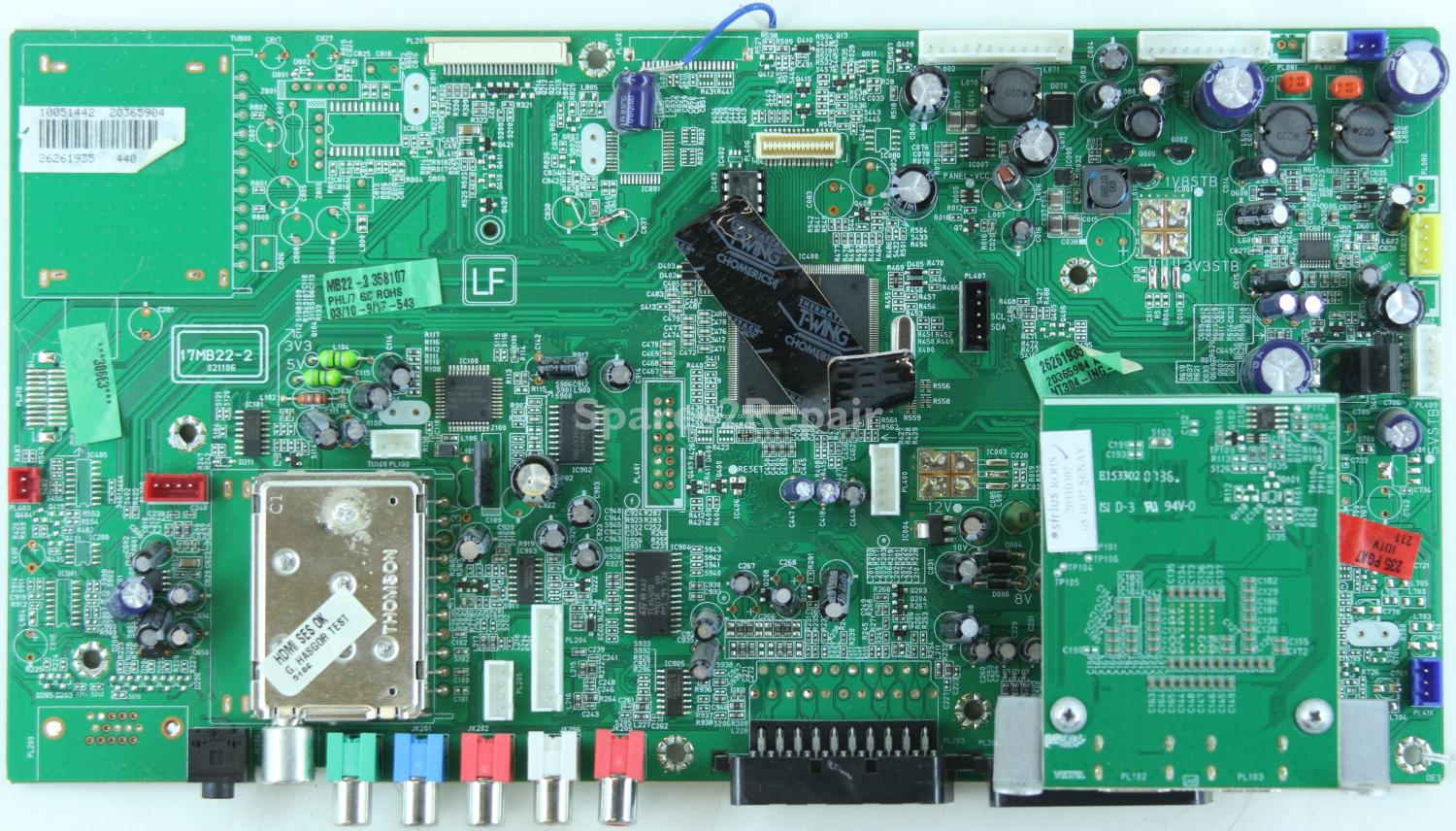 Logik LOG26LW782 - Main AV - 17MB22-2 - 021106 - 20365904 - 17DB22Z-1 201206 - 2031307