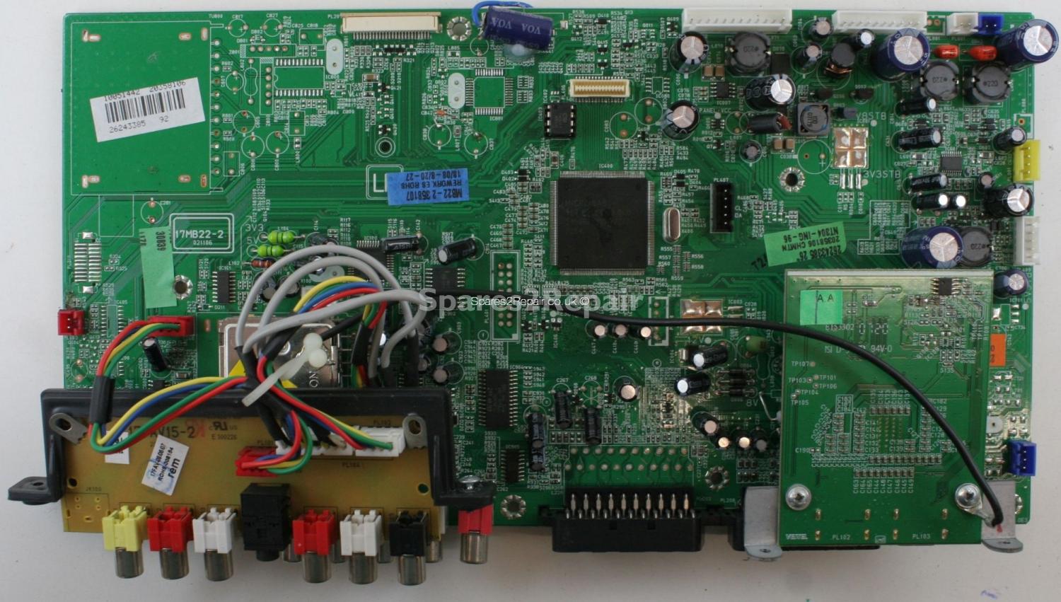 Logik LOG26LW782 - Main AV - 17MB22-2 - 021106 - 20365904