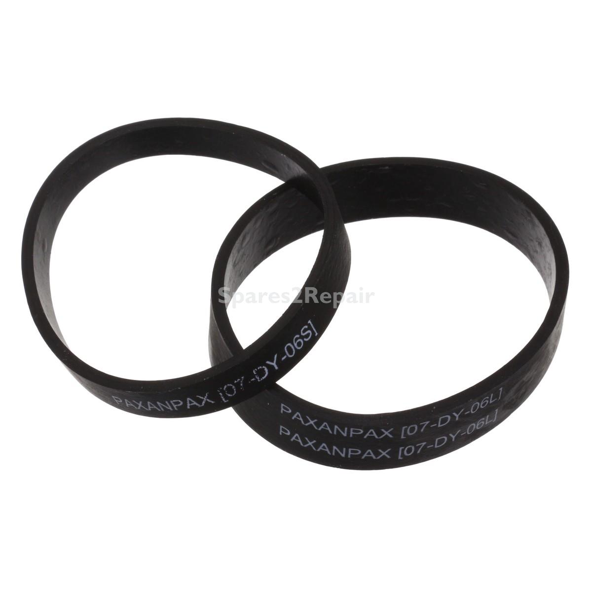 Compatible for Dyson 'Motor to Clutch' & 'Clutch to Brushbar' Clutched Models Retail Packed Drive Belts (Pack of 2)