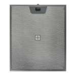 Universal Wire Mesh Cooker Hood Filter, Handle Side Length 253mm, Plain Side Length 300mm, fits Faber, Franke, Whirlpool, Ariston, Electrolux, ACEC