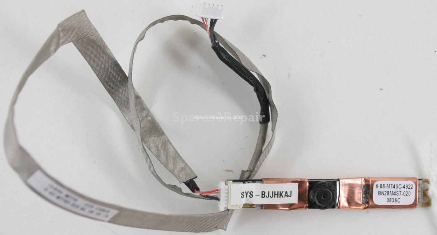 Novatech Clevo M77SU M771SU - Webcam w/ Cable - 6-88-M740C-4922