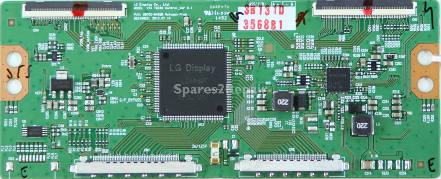 Panasonic TX-47AS650B - T-Con - 6871L-3568B - 6870C-0482B - V14 TM240 Control_Ver 0.1