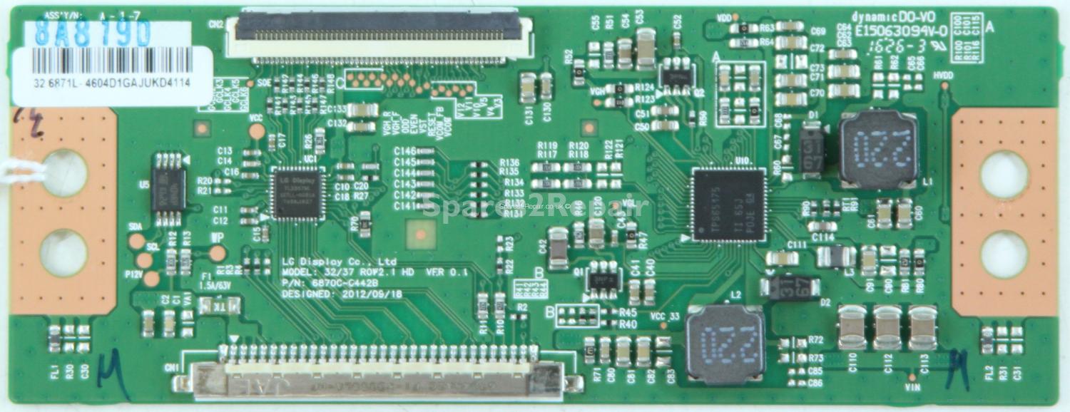 Panasonic TX-32DS500B - T-Con - 6871L-4604D - 6870C-0442B - 32/37 ROW2.1 HD VER0.1