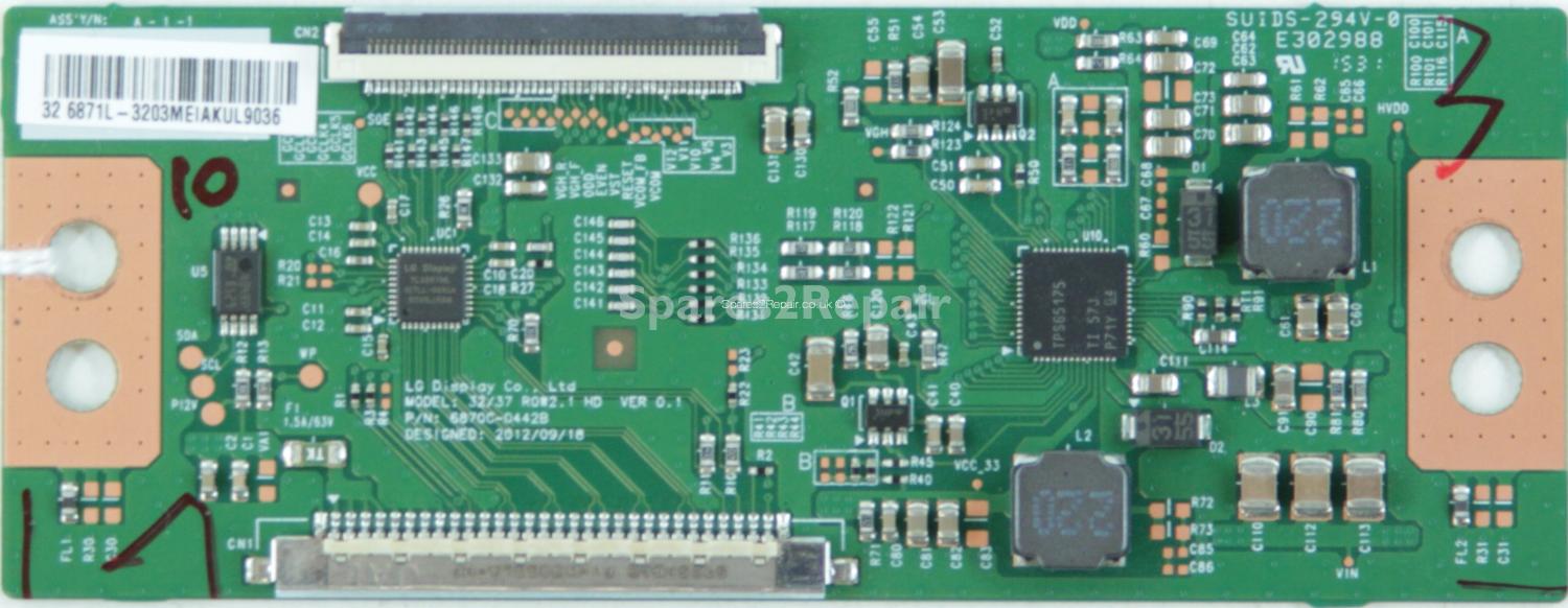 Panasonic TX-32CS510B - T-Con - 6871L-3203M - 6870C-0442B - 32/37 ROW2.1 HD VER 0.1