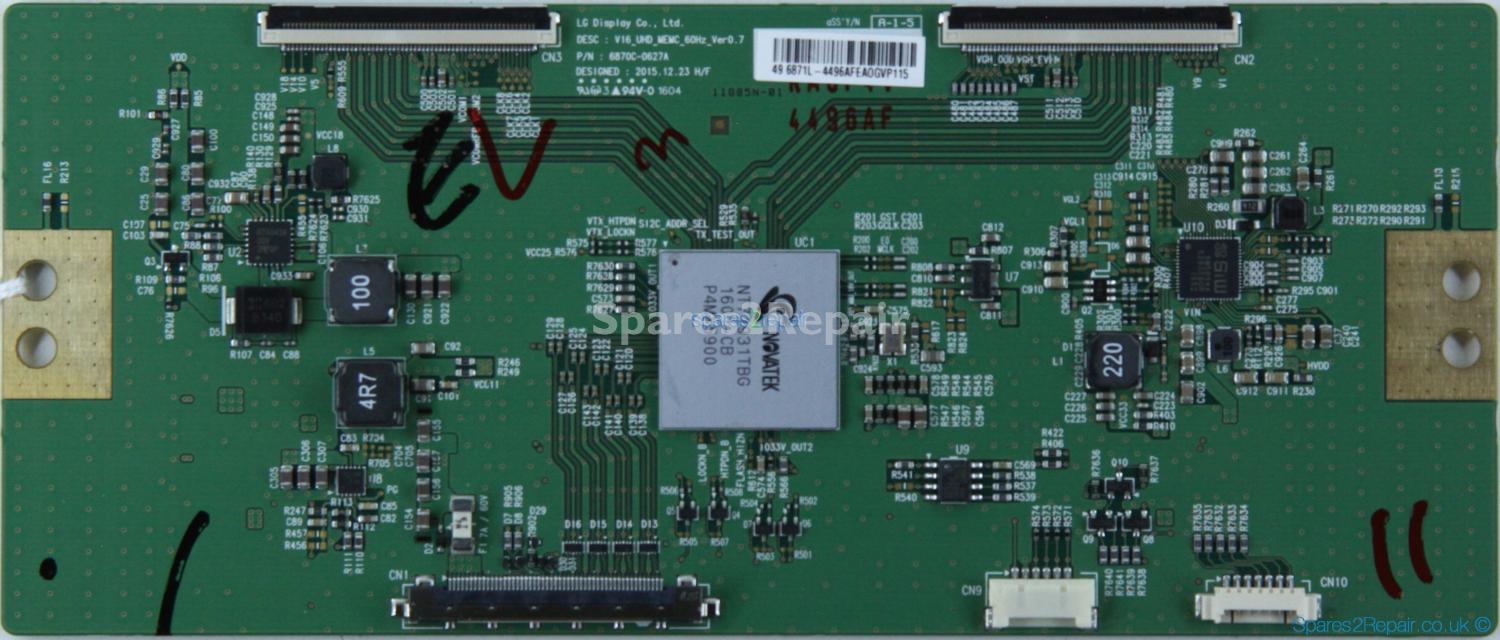 Panasonic TX-49DX600B - T-Con - 6871L-4496A - 6870C-0627A - V16_UHD_MEMC_60Hz_Ver0.7