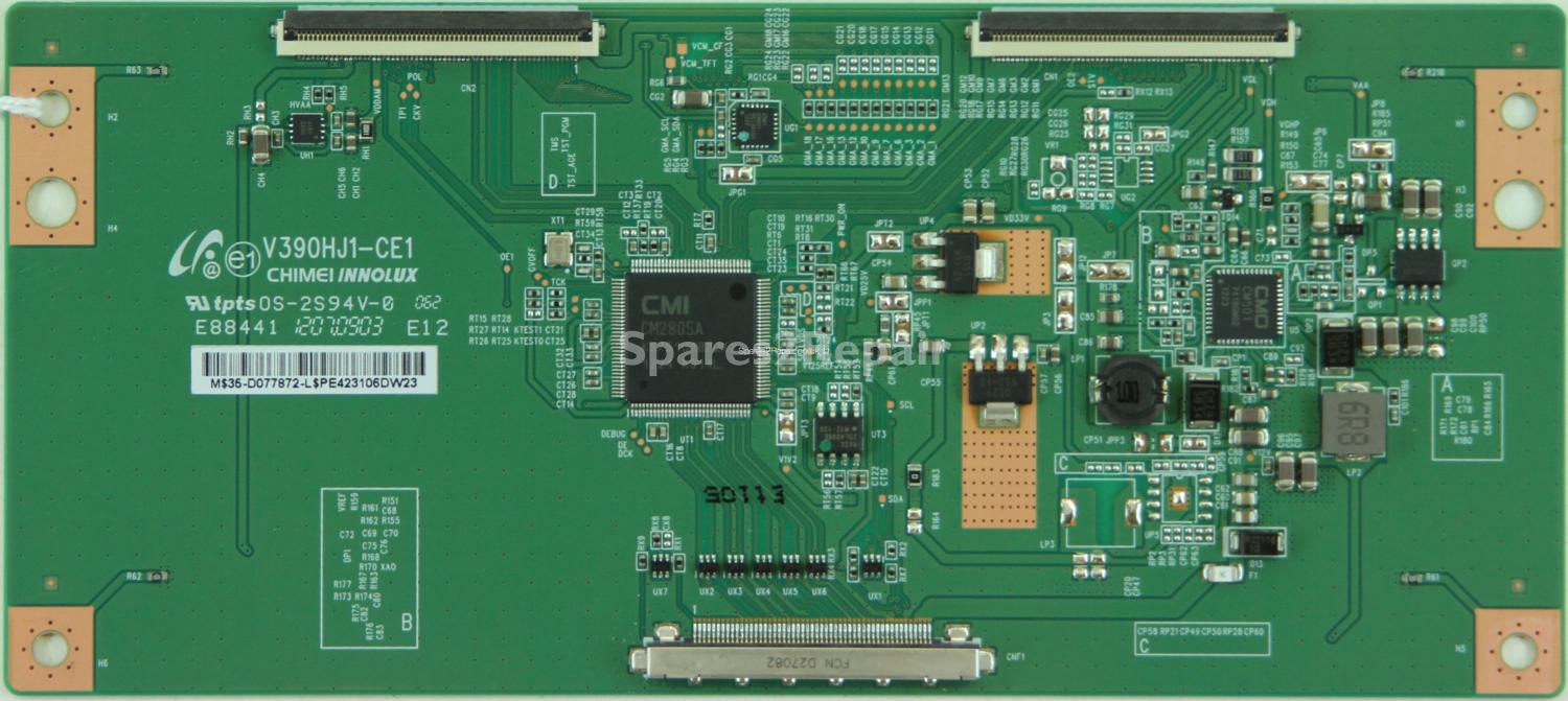 Panasonic TX-L39EM5B - T-Con - 35-D077872 - V390HJ1-CE1