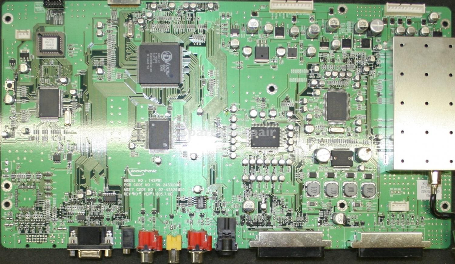 Vision PM-P42SX - Main AV - KORTEK T42PS1 - 39-243310001 - 02-42