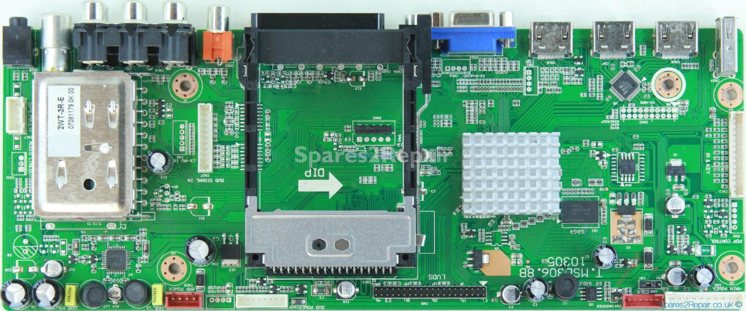 Technika M40/57G-GB-FTCU-UK - Main AV - T.MSD306.8B - 10305 - 1A1G1652 - 4501213 - LTA400HM07