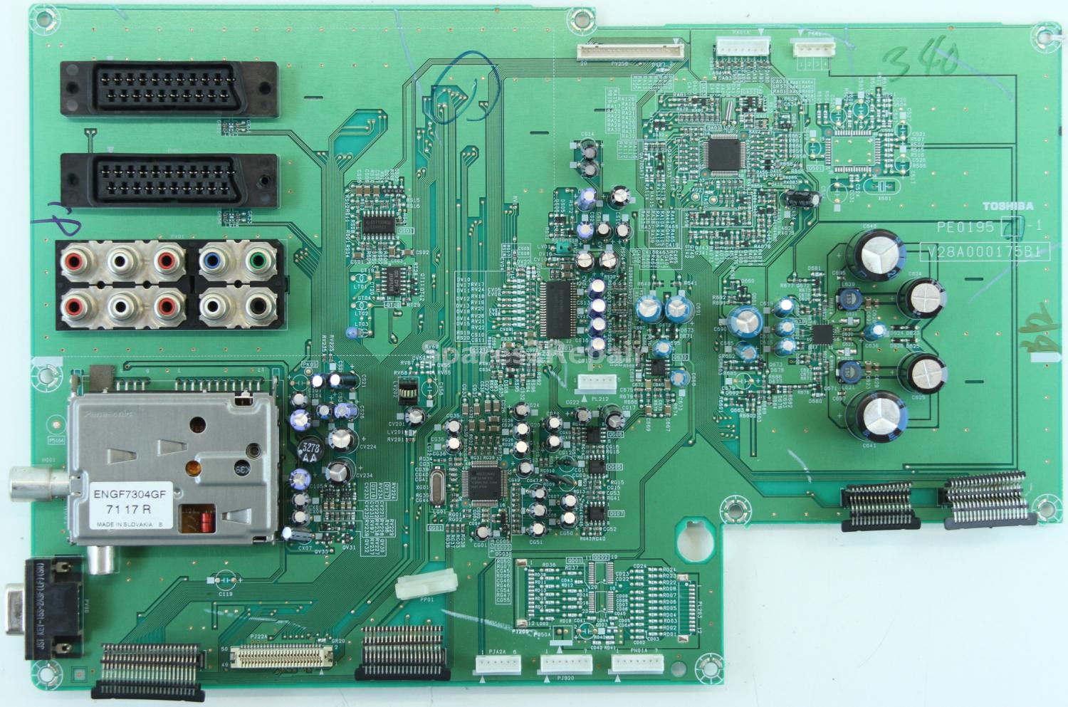 Toshiba 37WLT68 - Main AV - PE0195 A-1 - V28A000175B1