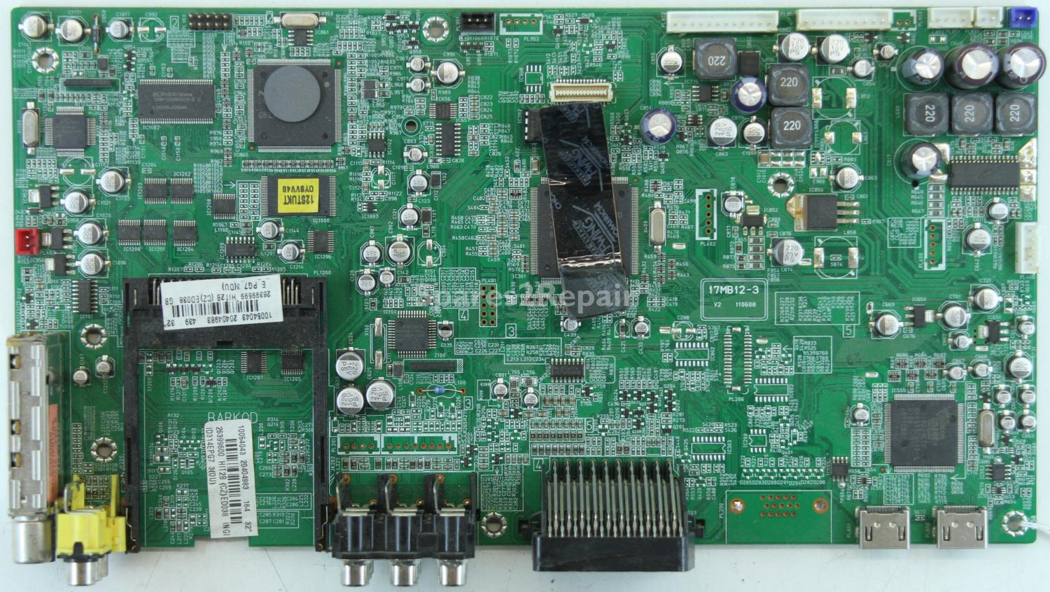 Vestel 32 Inch - Main AV - 20404983 - 17MB12-3 V2 - 110608